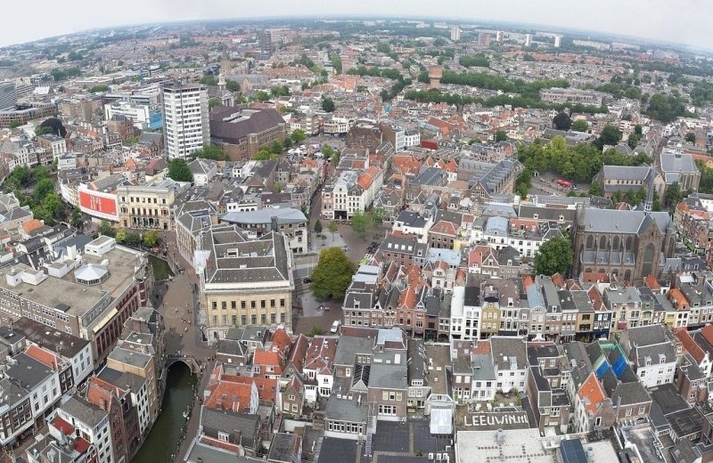 Utrecht bovenaf
